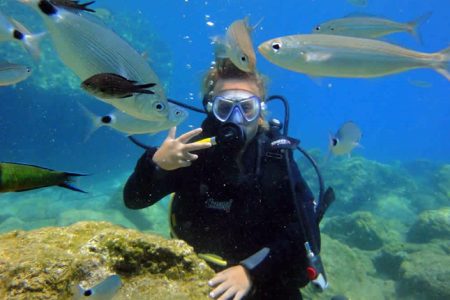 Fethiye’de Su Altında İlk Nefes